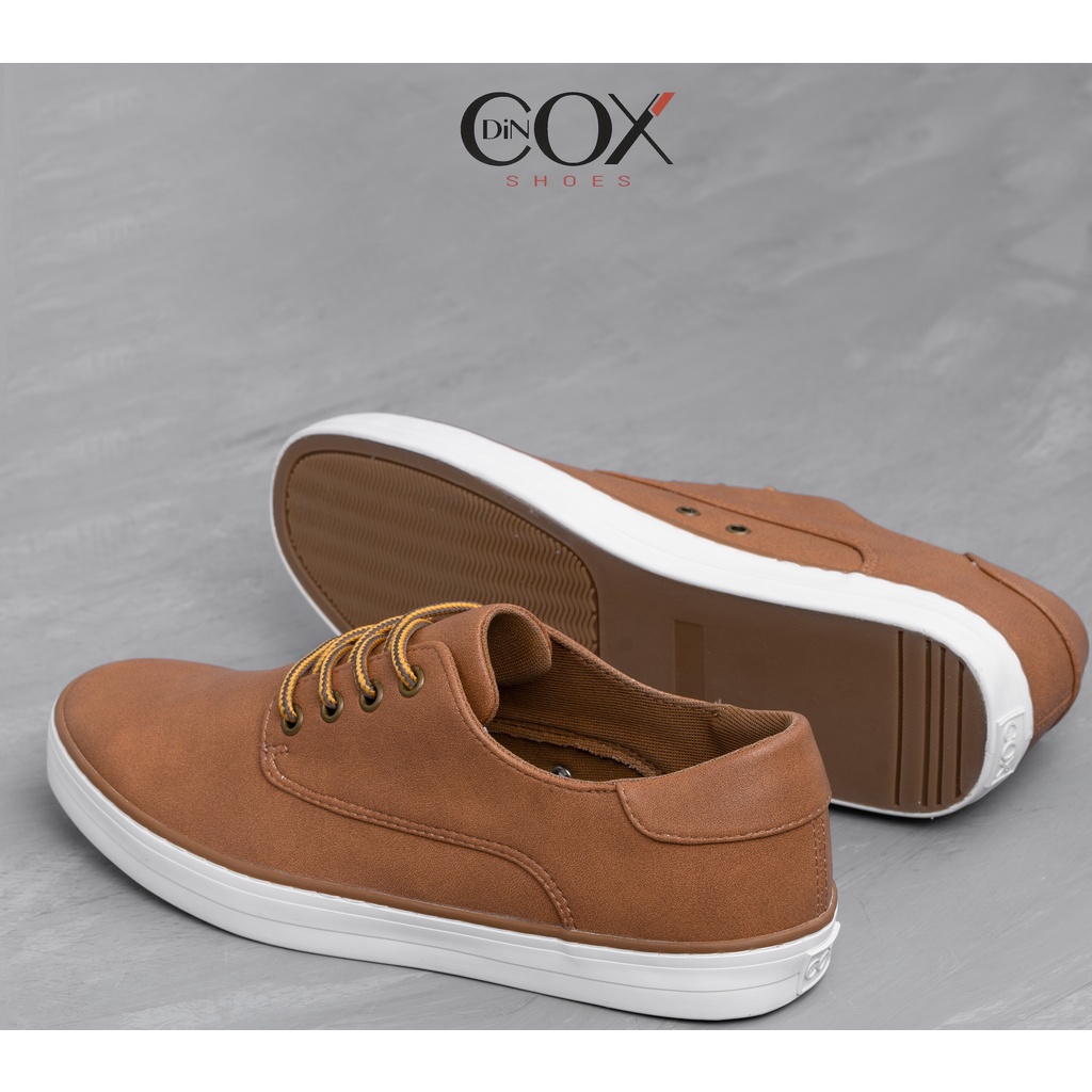 Giày Sneaker Da Nam DINCOX E11 Sang Trọng Màu Vàng