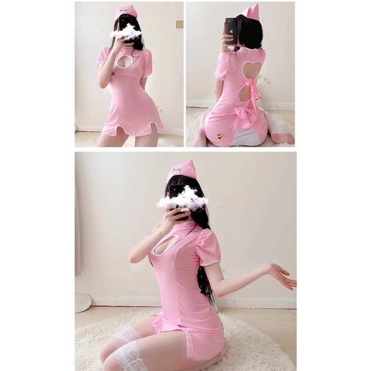 Set đồ ngủ Cosplay Cô Y Tá nóng bỏng L224 | BigBuy360 - bigbuy360.vn
