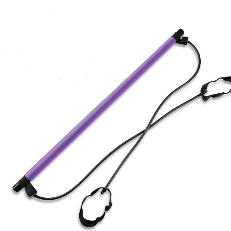 Thanh Tập Pilates Có Dây Kháng Lực Tập Tay Lưng Ngực Mông Chân Đùi Toàn Thân Đa Năng Cao Cấp Jun Sport