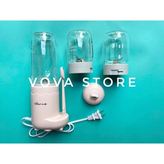 Máy xay ăn dặm 3 cối thủy tinh Bear