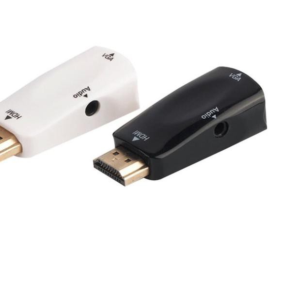Bộ Chuyển Đổi Hdmi Sang Vga Full Hd 1080p (màu Trắng Và Đen) Chất Lượng Cao | BigBuy360 - bigbuy360.vn