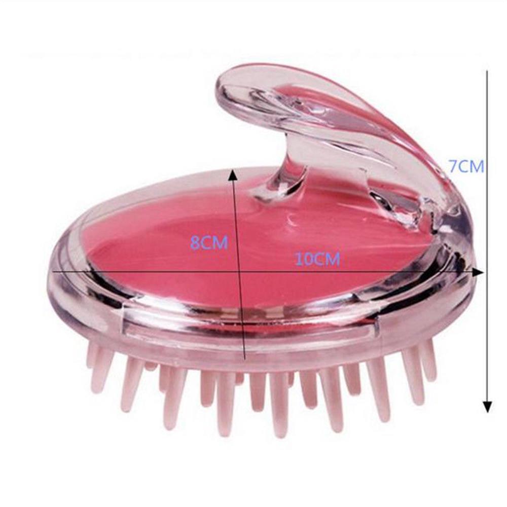 1 Bàn Chải Silicone Mát Xa Da Đầu