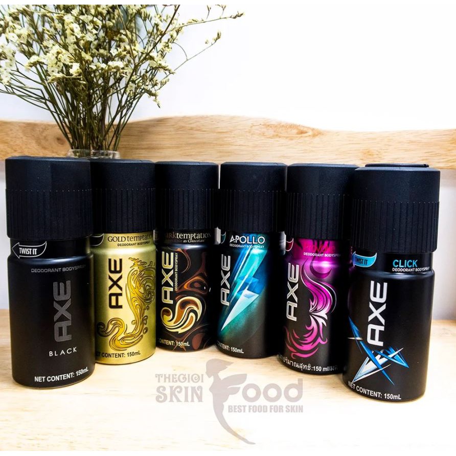 Xịt Khử Mùi Toàn Thân Cho Nam AXE Deodorant Bodyspray