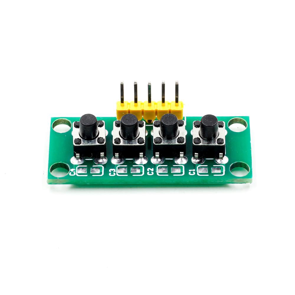Bộ mô-đun bàn phím MCU 4 nút độc lập cho Arduino dùng cho sinh viên thực hành