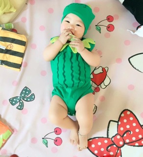 Combo set body kèm mũ mom Tieunhat