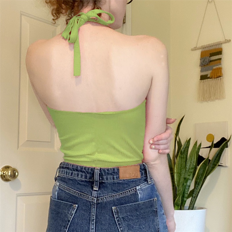 Áo Tank Top Hở Lưng Thời Trang Cho Nữ L0319