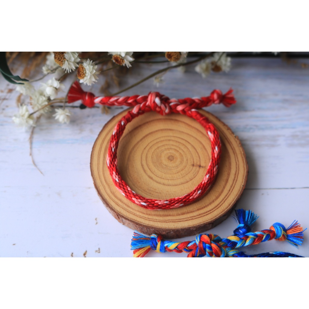 Vòng tay chân handmade kumihimo cho nam nữ