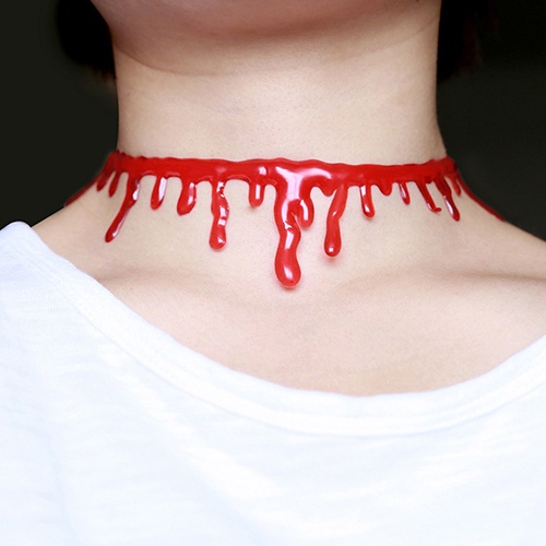 (Hàng Có Sẵn) Vòng Cổ Choker Phong Cách Halloween Cá Tính