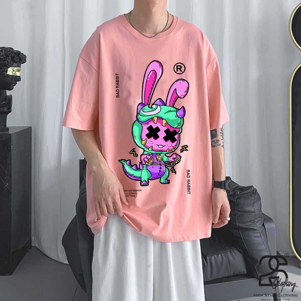 ❤️ GIÁ RẺ ❤️ áo thun nam nữ unisex tay lỡ in hình , kiểu áo phông dáng rộng cổ tròn chất cotton co giãn 4 chiều
