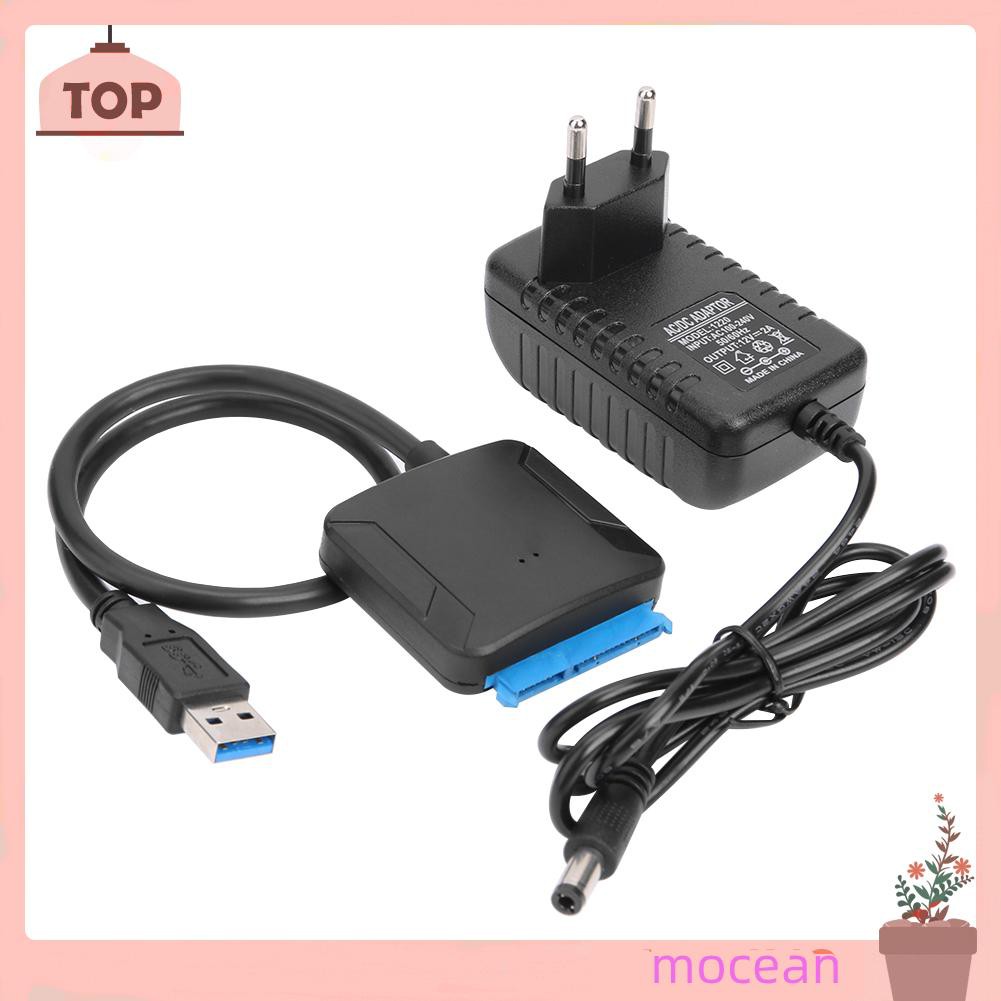 Dây Cáp Chuyển Đổi Usb 3.0 Sang Sata Cho 2.5 / 3.5 Inch Ssd Hdd