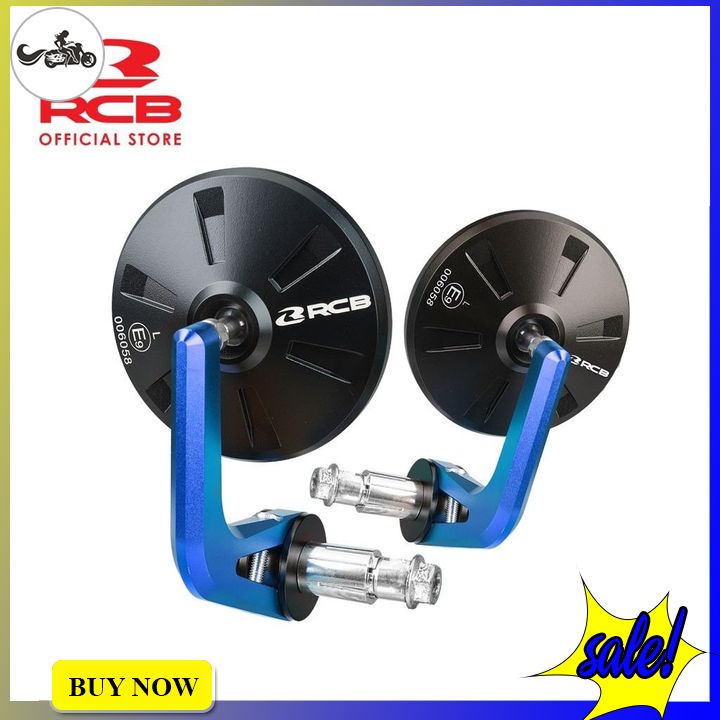 Gương chiều hậu RACINGBOY S6 gắn gù xe máy từ nhôm CNC cao cấp (giá 1 cái)