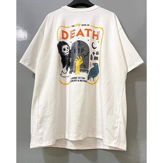 Áo Thun in DEATH hình thật unisex