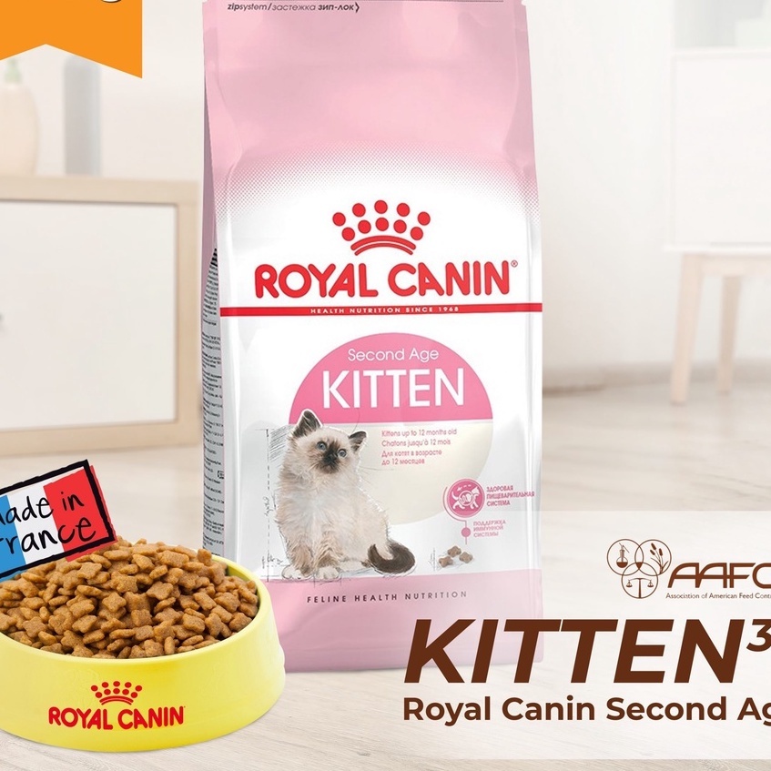 Thức Ăn Cho Mèo Con Hạt Royal Canin Kitten 36 Khối Lượng 10kg