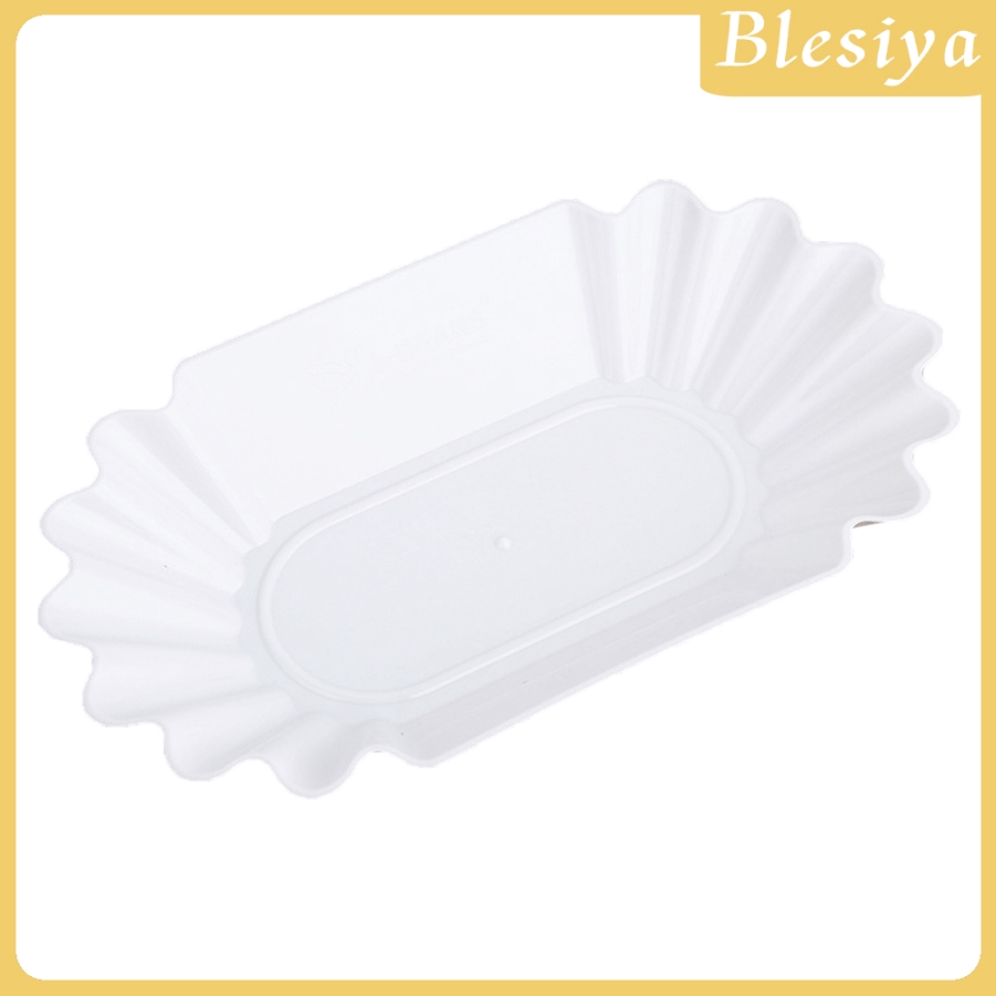 Set 6 Khay Đựng Thức Ăn Bằng Nhựa Hình Oval