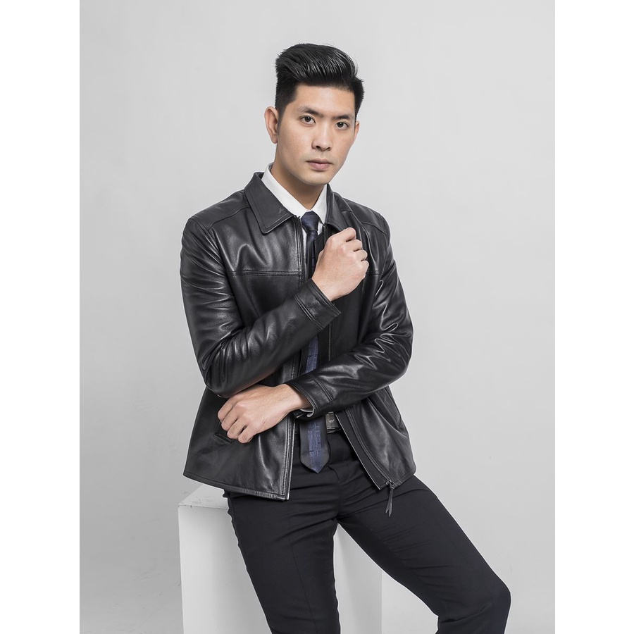 Áo khoác da cừu  ARISTINO lịch lãm tag 7900k sale 2990k ALJ002-ALJ001