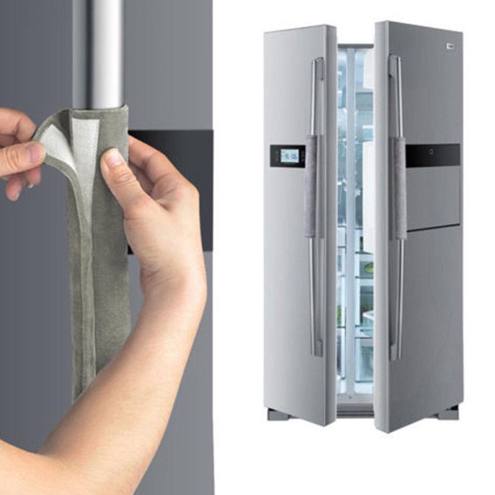 Đôi cửa tủ lạnh xử lý găng tay cửa tay cầm găng tay xử lý bảo vệ cánh tay