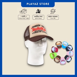 Mũ trucker hat sicko phong cách vintage