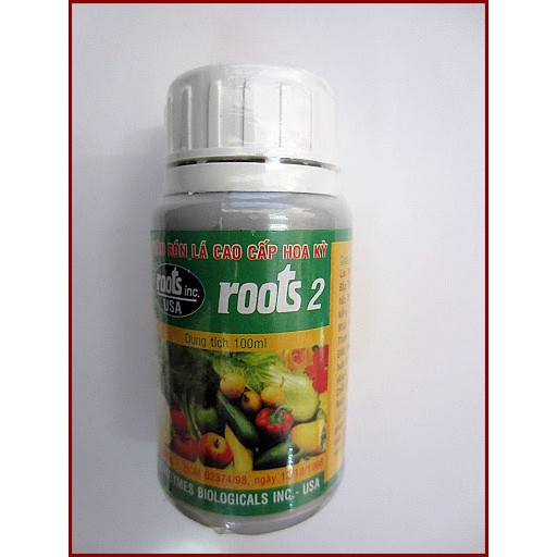 Kích Ra Rễ Roots 2  - phân bón lá Roots2 - Ra Rễ cực mạnh Roots2