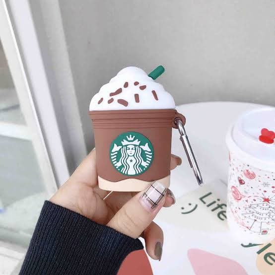 Vỏ bảo vệ hộp đựng tai nghe AirPods 1 & 2 Generation 3D - 12 - Starbucks Frappuccino 3D - Frappuccino