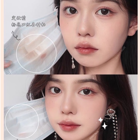 Phấn Phủ Dạng Bột GOGO TALES 12 Giờ Kiểm Soát Dầu Kháng Nước Siêu Nhẹ Kèm Bông Trang Điểm