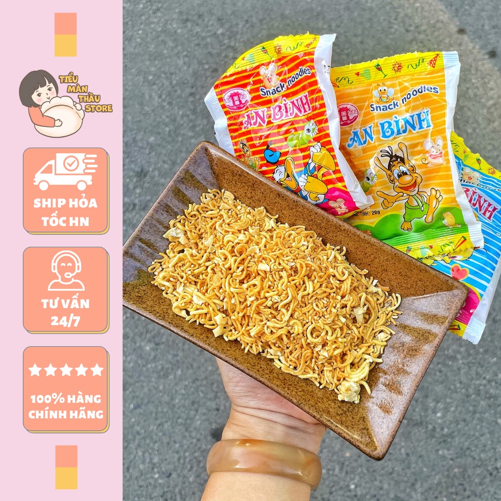 Snack mì tôm trẻ em An Bình giòn ngon - Tiểu Màn Thầu Store