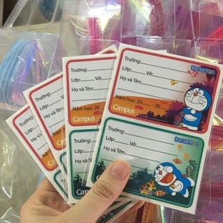 TẬP NHÃN VỞ CAMPUS 12 CÁI