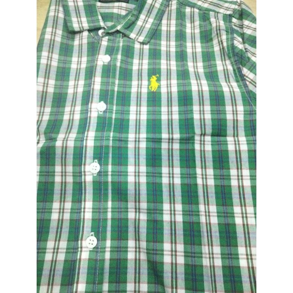 Áo sơ mi sọc bé trai