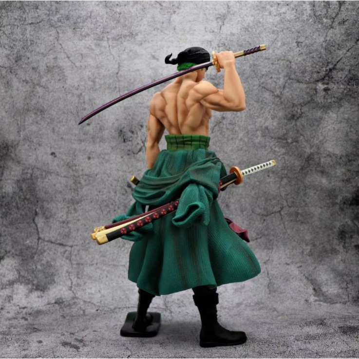 Mô hình Zoro One Piece cao 32 mẫu mới tạo dáng cực chất chi tiết sắc nét hàng có sẵn