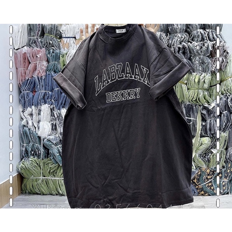 Áo phông 3158 áo thun chất cotton khô nam nữ chất đẹp chữ labza