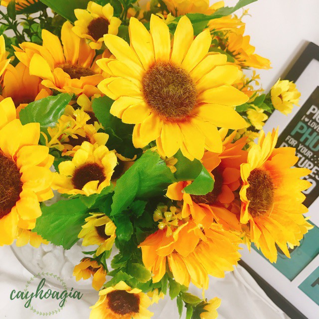 LÃNG HOA ĐẸP 💝FREESHIP💝Giảm 10K Khi Nhập [PHUOM10K] chùm hướng dương