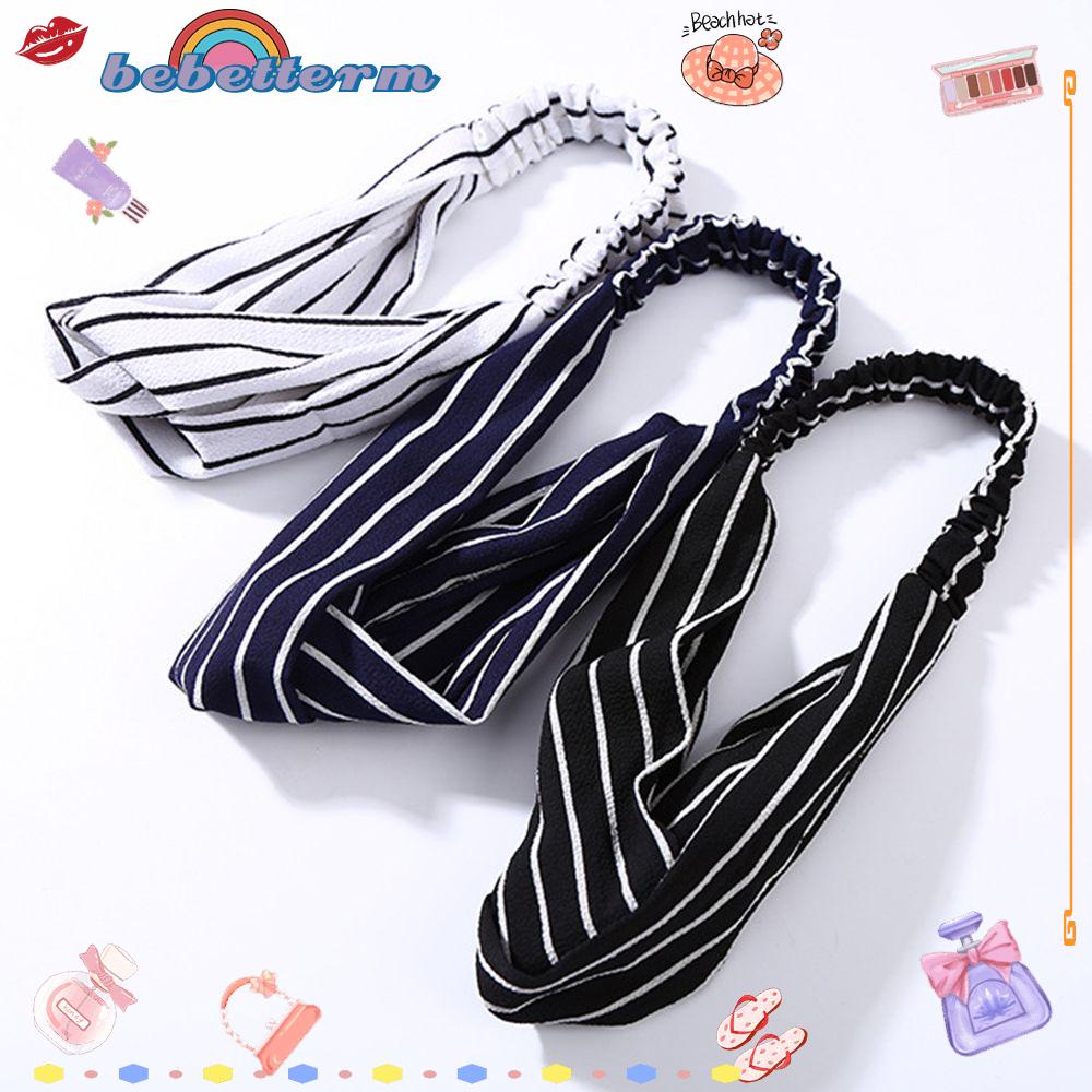 Băng đô co giãn in họa tiết hoa phong cách Hàn Quốc thời trang mùa hè cho nữ