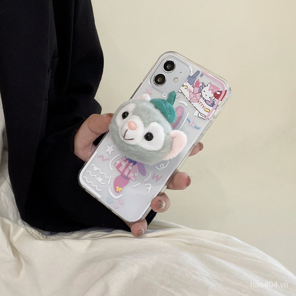 Ốp Điện Thoại Mềm Giá Đỡ Hoạt Hình Geradoni Stella Shelliemay Cho Phonese2 7 Xr 11 12proPlush