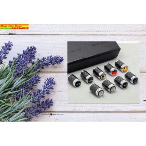 Ốp chân van xe máy -oto các bon cao cấp ( giá 1 đôi)