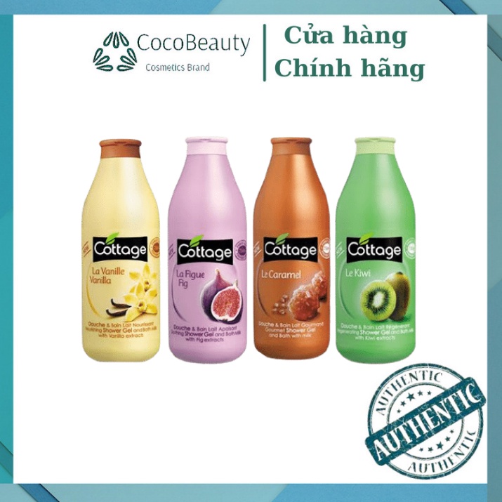 [CHUẨN AUTH] Sữa tắm cottage của Pháp chai 750ml