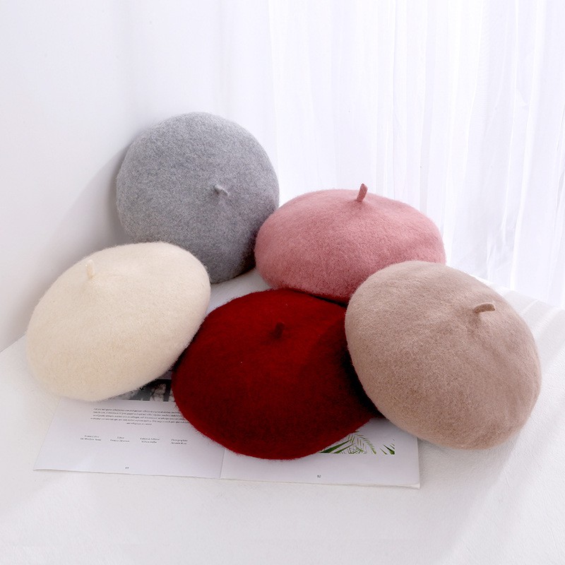 Mũ nồi nón beret nón bánh tiêu vải dày dặn - hàng nhập loại 1 - N127