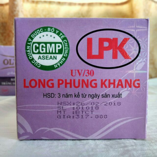 Kem Oly HT ngừa mụn ngừa thâm và trắng da 25g