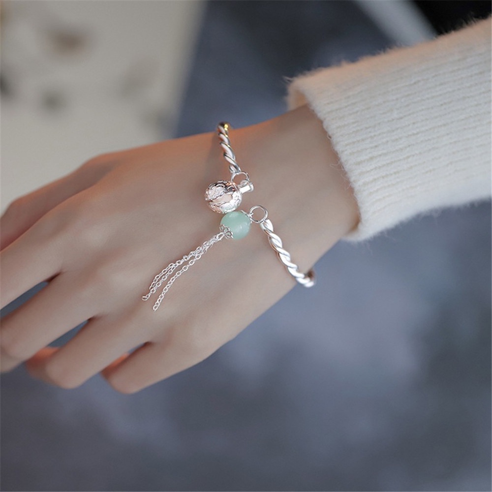 Vòng Đeo Tay Gắn Chuông Phong Cách Hàn Quốc Dành Cho Nữ