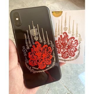 Miếng Dán Điện Thoại Thái Lan: Tình Duyên, 5 Dòng Kinh, Thần Nanathong Phù Hợp Dán Điện Thoại Đẹp Lung Linh