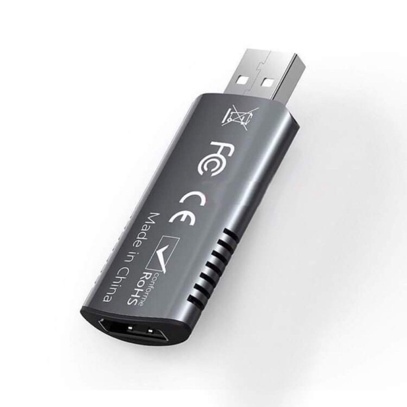 Thiết bị USB Video Capture thương hiệu AOLION để ghi hình & livestream cho các thiết bị máy game xuất hình qua HDMI