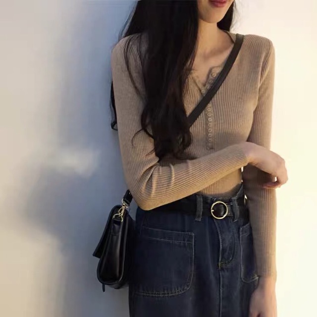 [FREESHIP] GIẢM GIÁ 50% TRONG 2 NGÀY áo len tăm kiểu xinh xắn ulzzang | BigBuy360 - bigbuy360.vn