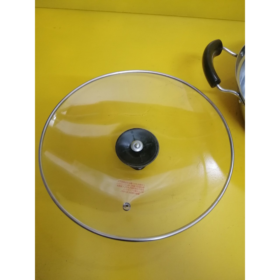 Nồi lẩu inox nội địa Nhật, size 28cm, cao 8.5cm (mã 765), Dùng được bếp từ