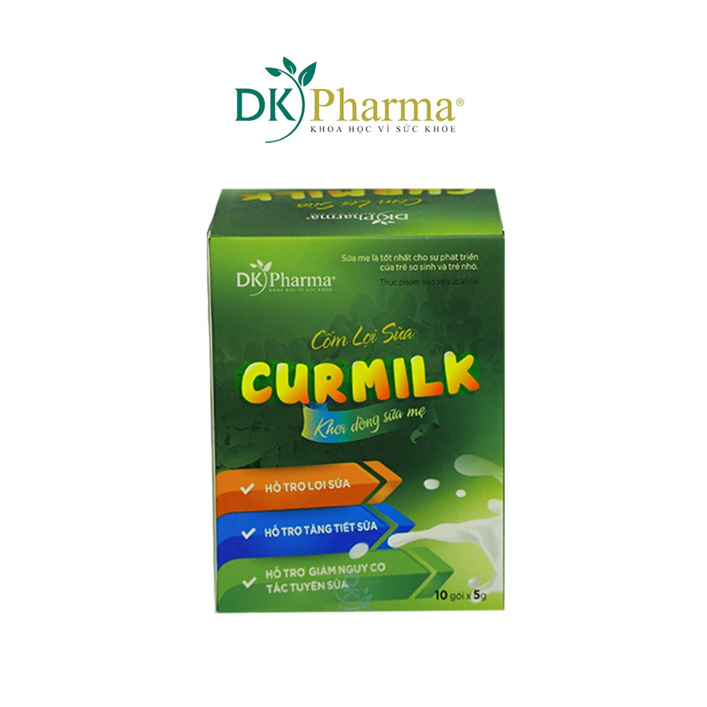 Cốm lợi sữa 100% thảo dược DK Pharma Curmilk H10 10 gói