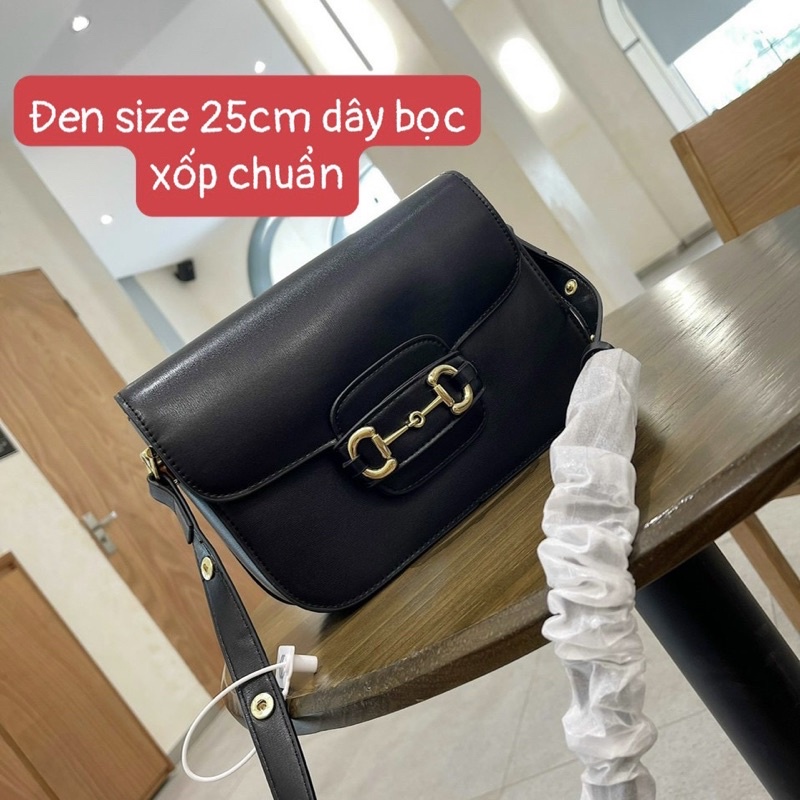 Túi HỒ NGỌC HÀ QUẢNG CHÂU DA TRƠN size 21cm -25cm (Ko hộp)