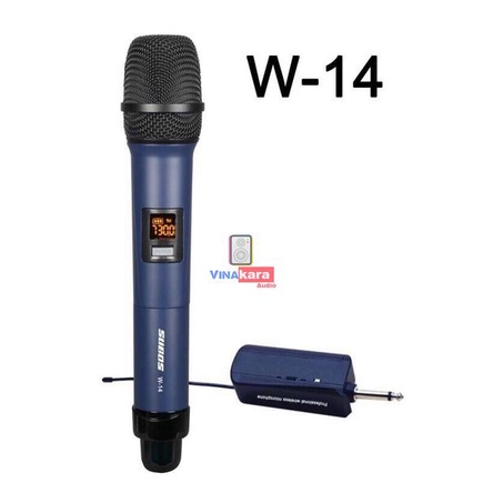 Micro không dây đa năng Suboss W14, hát nhẹ, chống hú, tiện lợi