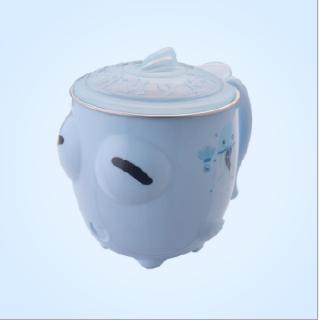 Bình đựng nước bằng inox 316 in hình dễ thương cho bé