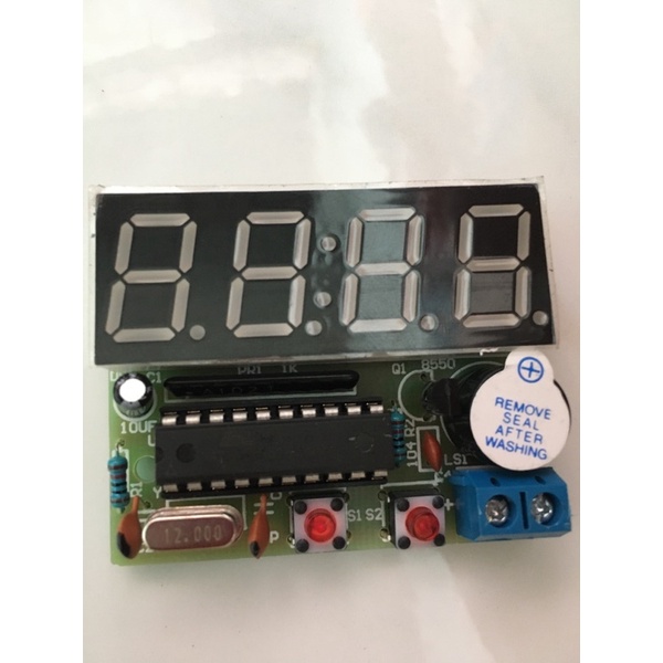 mạch led đồng hồ điện tử hiển thị 4 bin