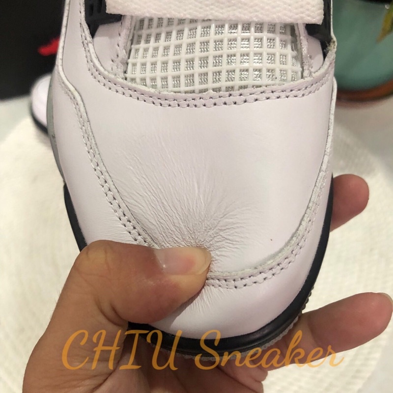 Giày Sneaker nam nữ air Jordan 4 retro “ White cement “ phiên bản cao cấp giày thể thao nam nữ Jd4