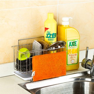 Giỏ bồn inox để đồ rửa bát ( có ảnh thật)