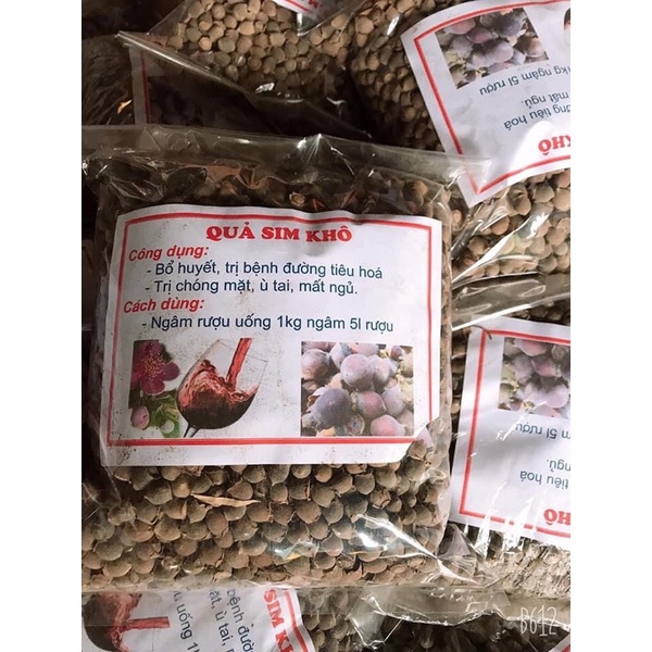 1Kg Quả sim rừng khô