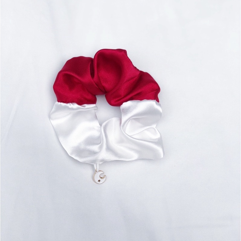 Cột tóc SCRUNCHIES phi bóng nối 2 màu